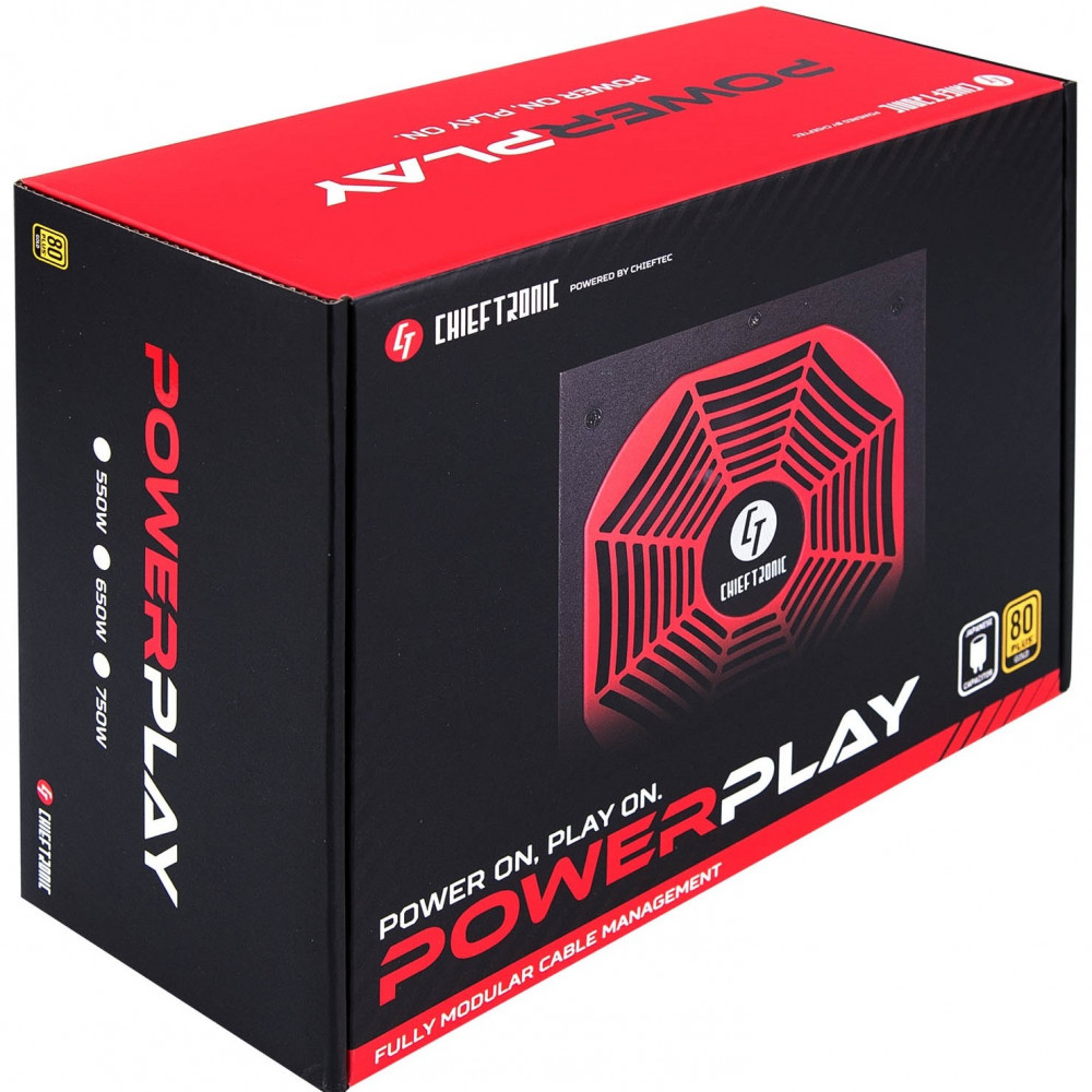 Блок питания Chieftec POWERPLAY GPU-1200FC 1200 Вт - миниатюра 5