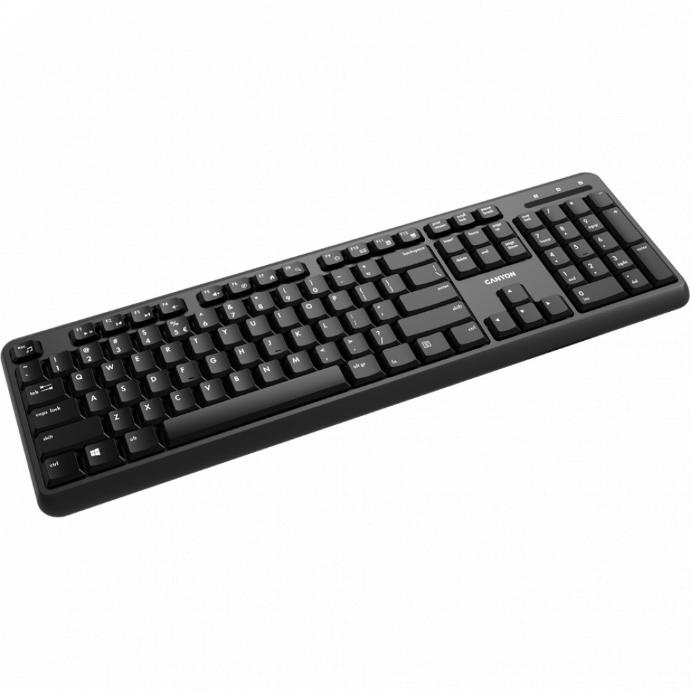 Клавиатура Canyon HKB-W20 CNS-HKBW02-RU Беспроводная, Bluetooth - миниатюра 2