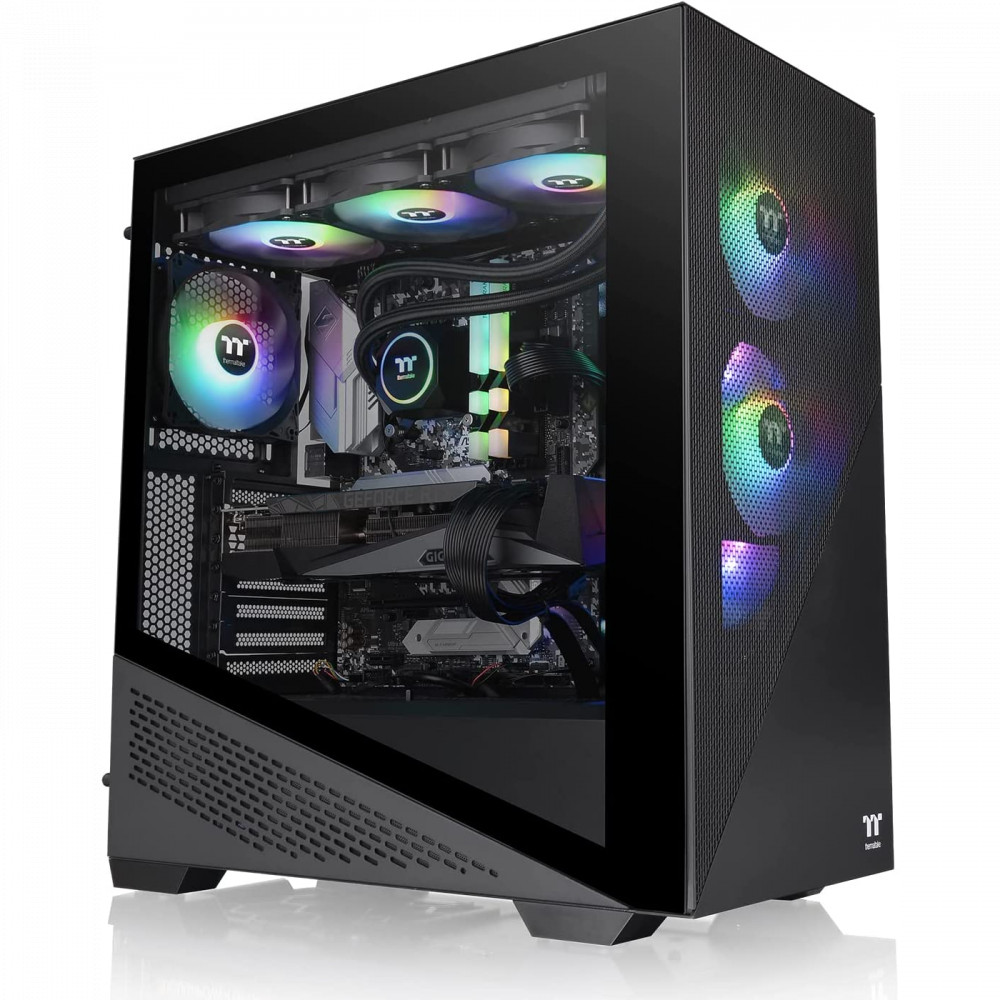 Корпус Thermaltake Divider 370 TG ARGB CA-1S4-00M1WN-00 Mid-Tower - миниатюра 3