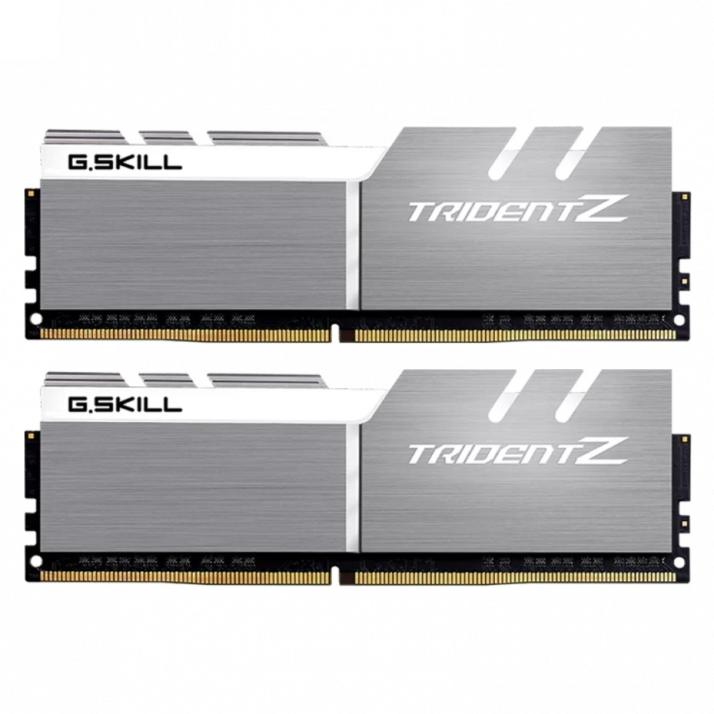 ОЗУ G.Skill Trident Z F4-3200C16D-32GTZSW DIMM, DDR4, 32 Гб (2 х 16 Гб), 3200 МГц — фото товара