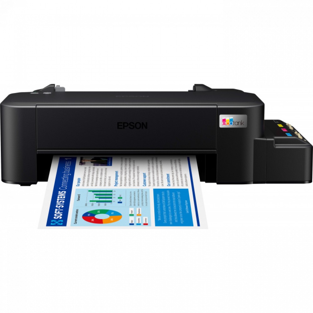 Принтер Epson L121 C11CD76414 А4, Струйный, Цветная - миниатюра 2