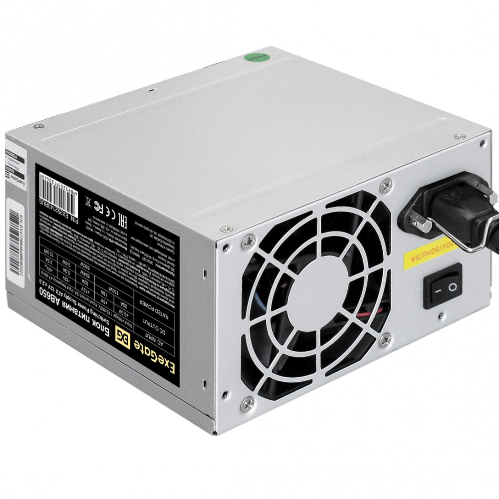 Блок питания ExeGate AB650 EX292143RUS-S 650 Вт - миниатюра 2