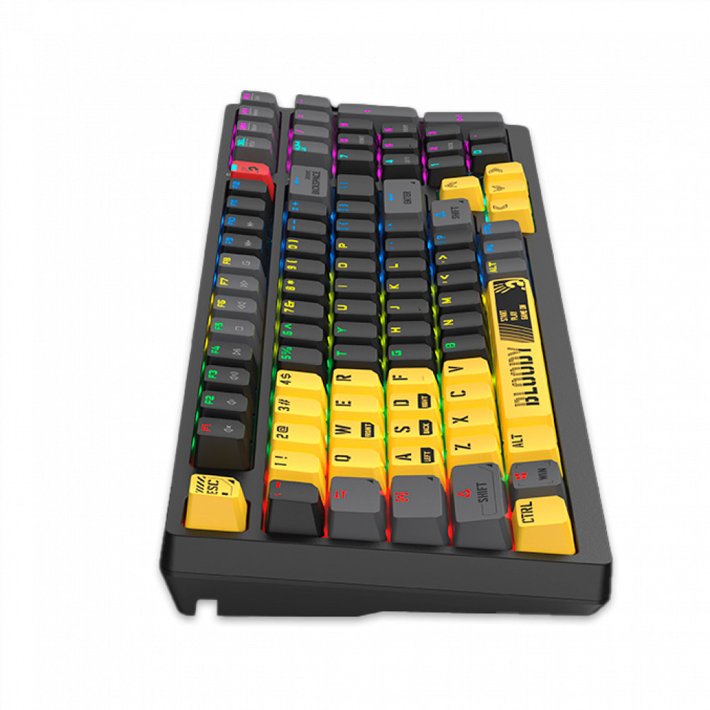 Клавиатура A4Tech S98-Lime Проводная, USB - миниатюра 4