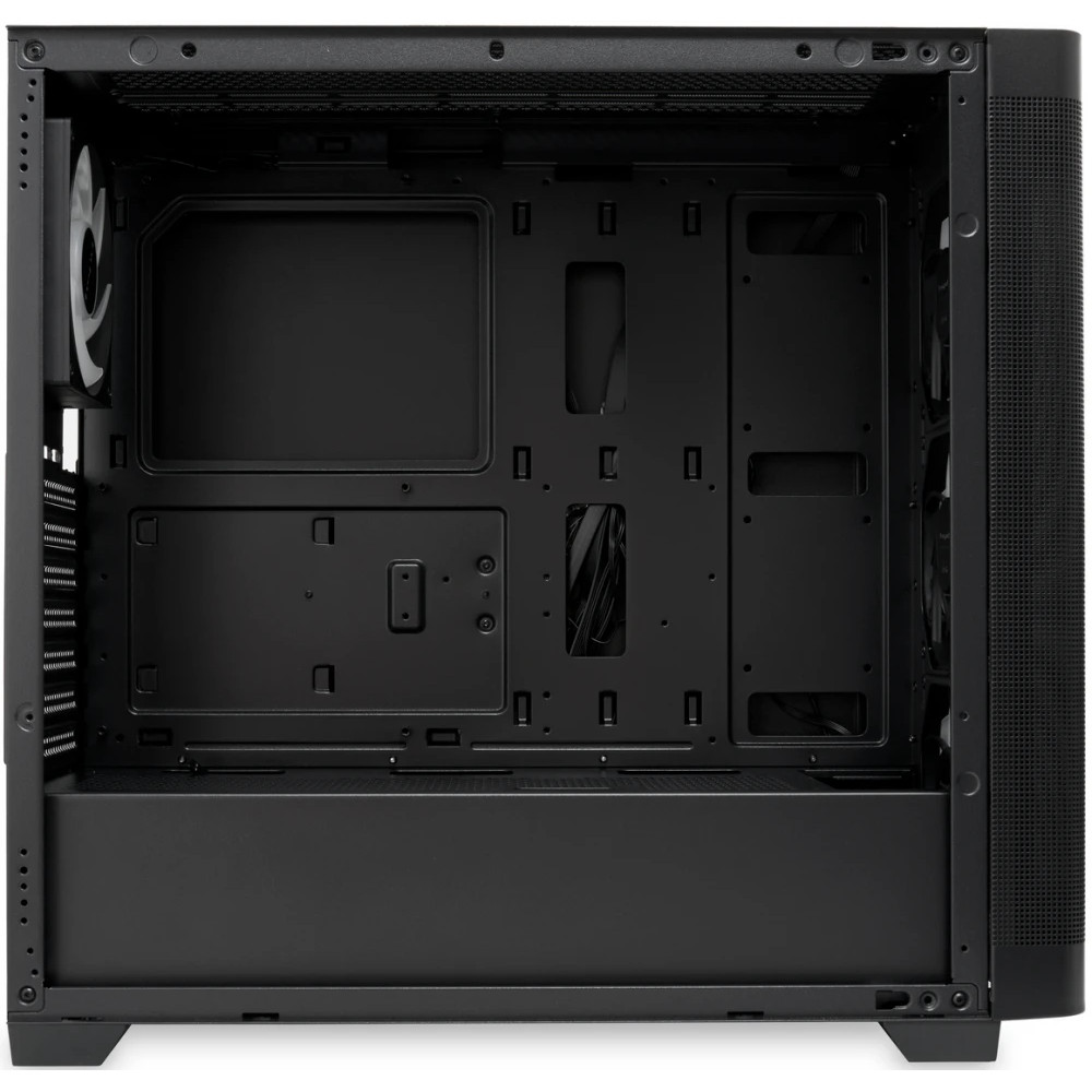 Корпус HSPD M740-TGBK-ARGB Black Mid-Tower - миниатюра 3
