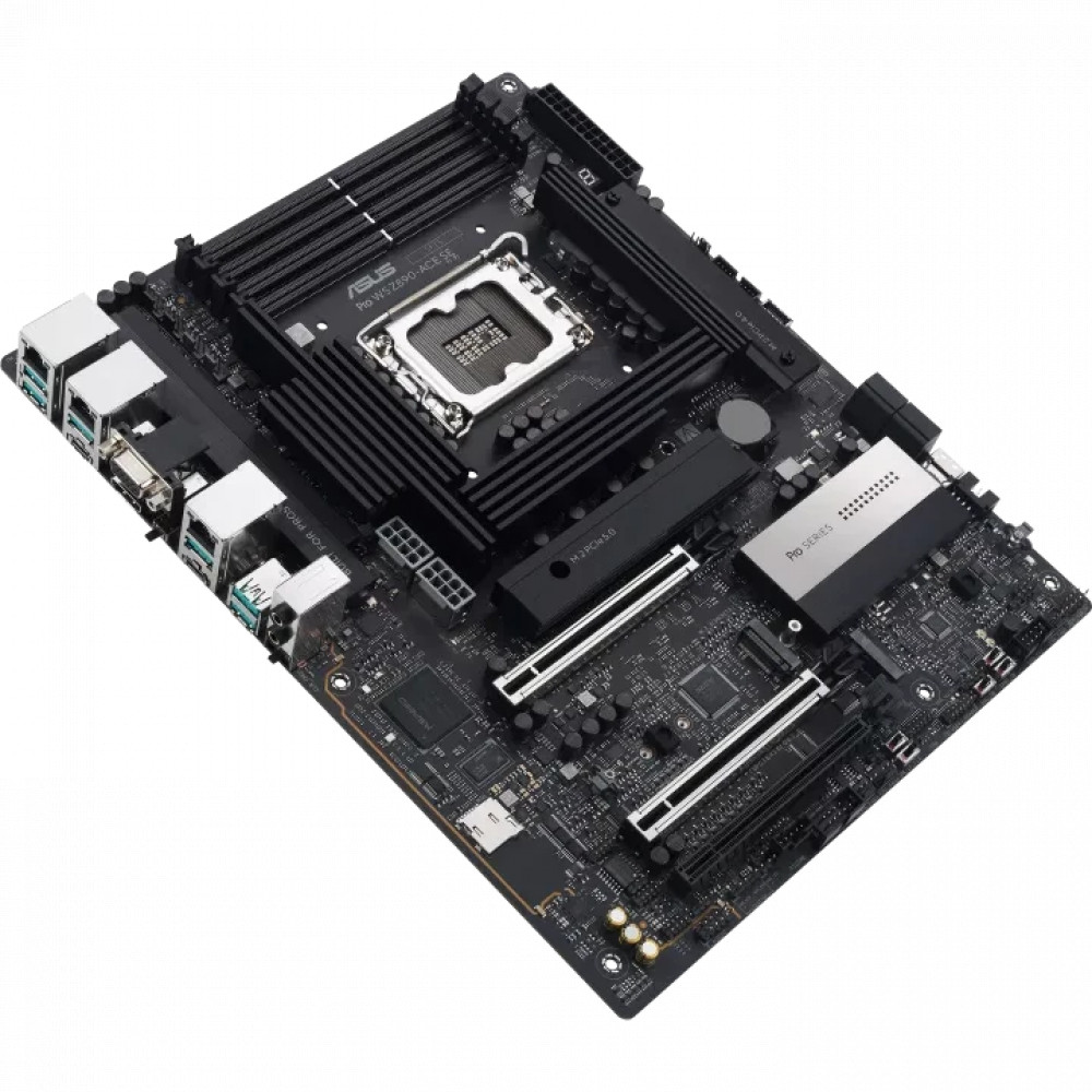 Материнская плата Asus ASUS PRO WS Z890-ACE SE 90MB1JC0-M0EAY0 ATX, LGA 1851 - миниатюра 2