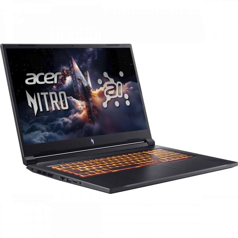 Ноутбук Acer Nitro V 17 AI ANV17-41 NH.QYVCD.00B 17.3 ", FHD 1920x1080 (16:9), AMD, Ryzen 7, 16 Гб, 512 ГБ, nVidia GeForce RTX 5060 — фото товара