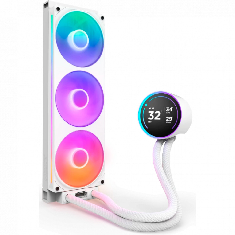 Система охлаждения NZXT Kraken Elite 360 RGB RL-KR36E-W2 Для процессора - миниатюра 2