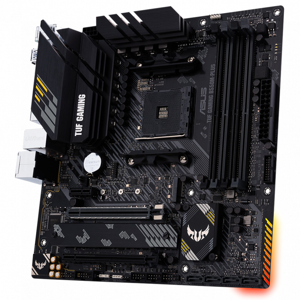 Материнская плата Asus AMING B550M-PLUS DDR4 TUF GAMING B550M-PLUS DDR4 Mini-ATX, AMD AM4 - миниатюра 3