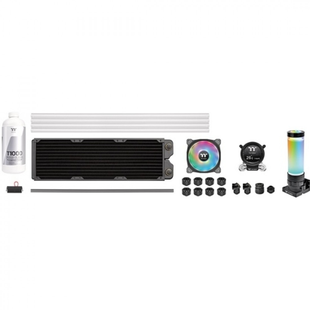 Система охлаждения Thermaltake Pacific CLM360 Ultra Hard Tube Kit CL-W335-CU12SW-A Для процессора — фото товара