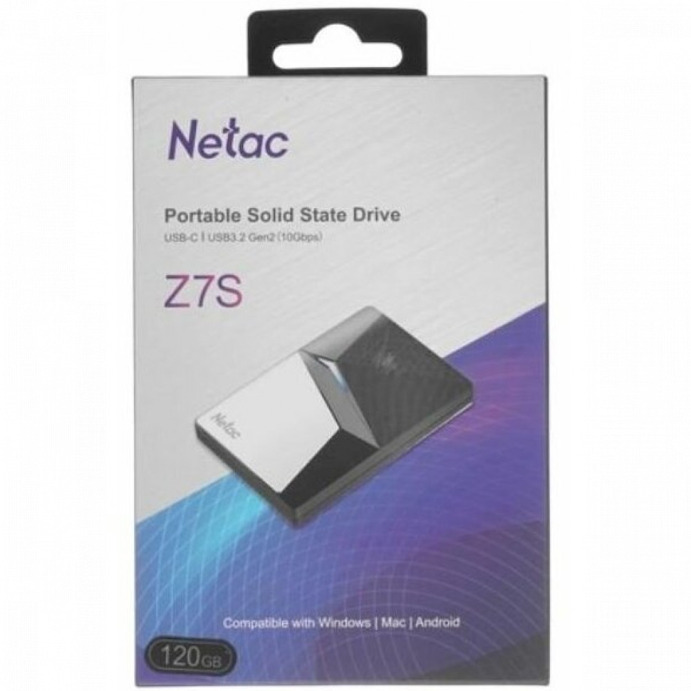 Внешние накопители Netac Z7S NT01Z7S-120G-32BK 120 ГБ - миниатюра 10