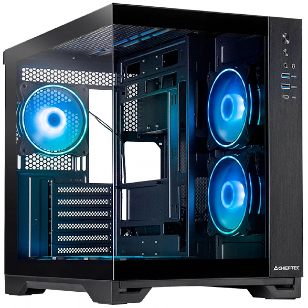 Корпус Chieftec Visio GM-30B-TG-OP Mid-Tower — фото товара