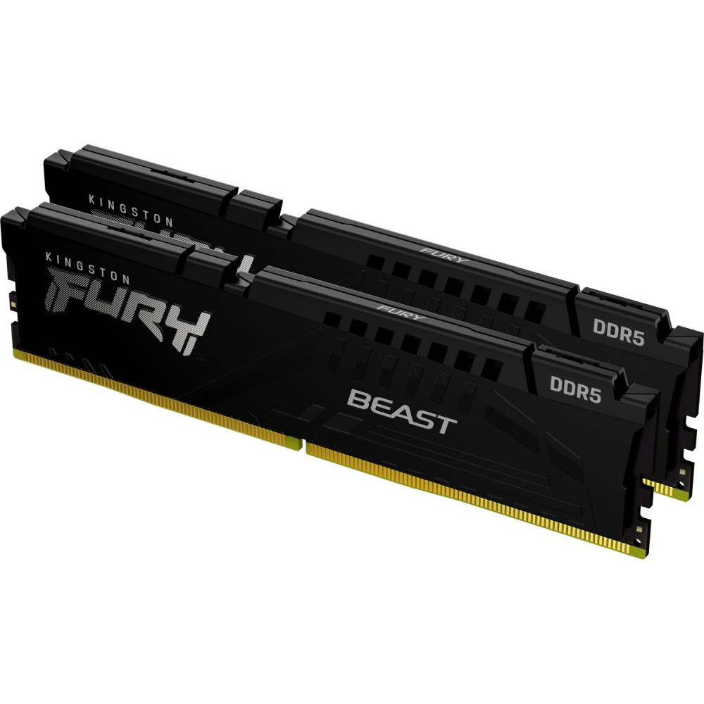 ОЗУ Kingston FURY Beast KF556C36BBEK2-16 DIMM, DDR5, 16 Гб (2 х 8 Гб), 5600 МГц - миниатюра 2