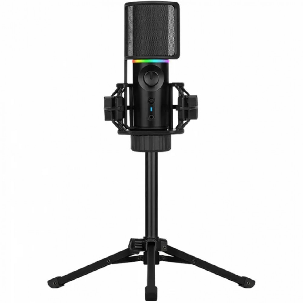 Микрофон Streamplify MIC Tripod 1.8m USB RGB Black MIC-48-RGB-TP-BK — фото товара