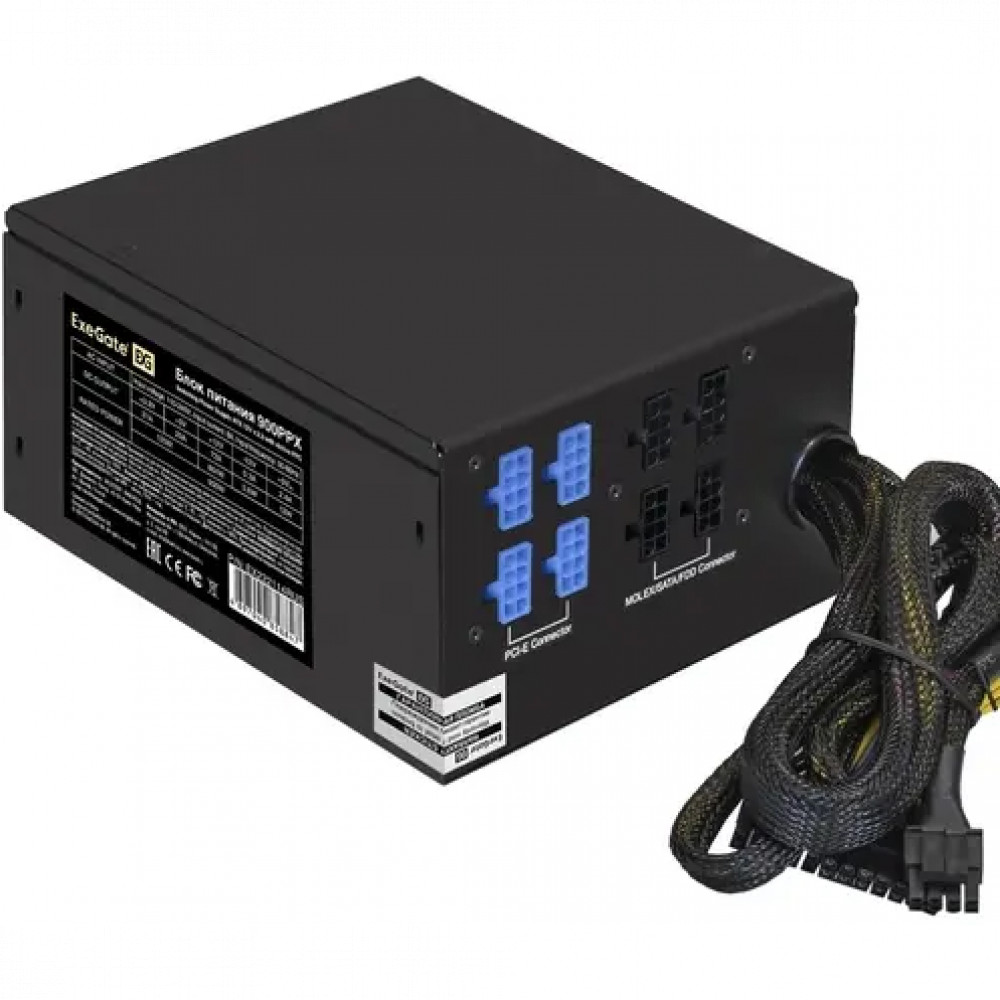 Блок питания ExeGate 900PPX EX222114RUS-S 900 Вт - миниатюра 2