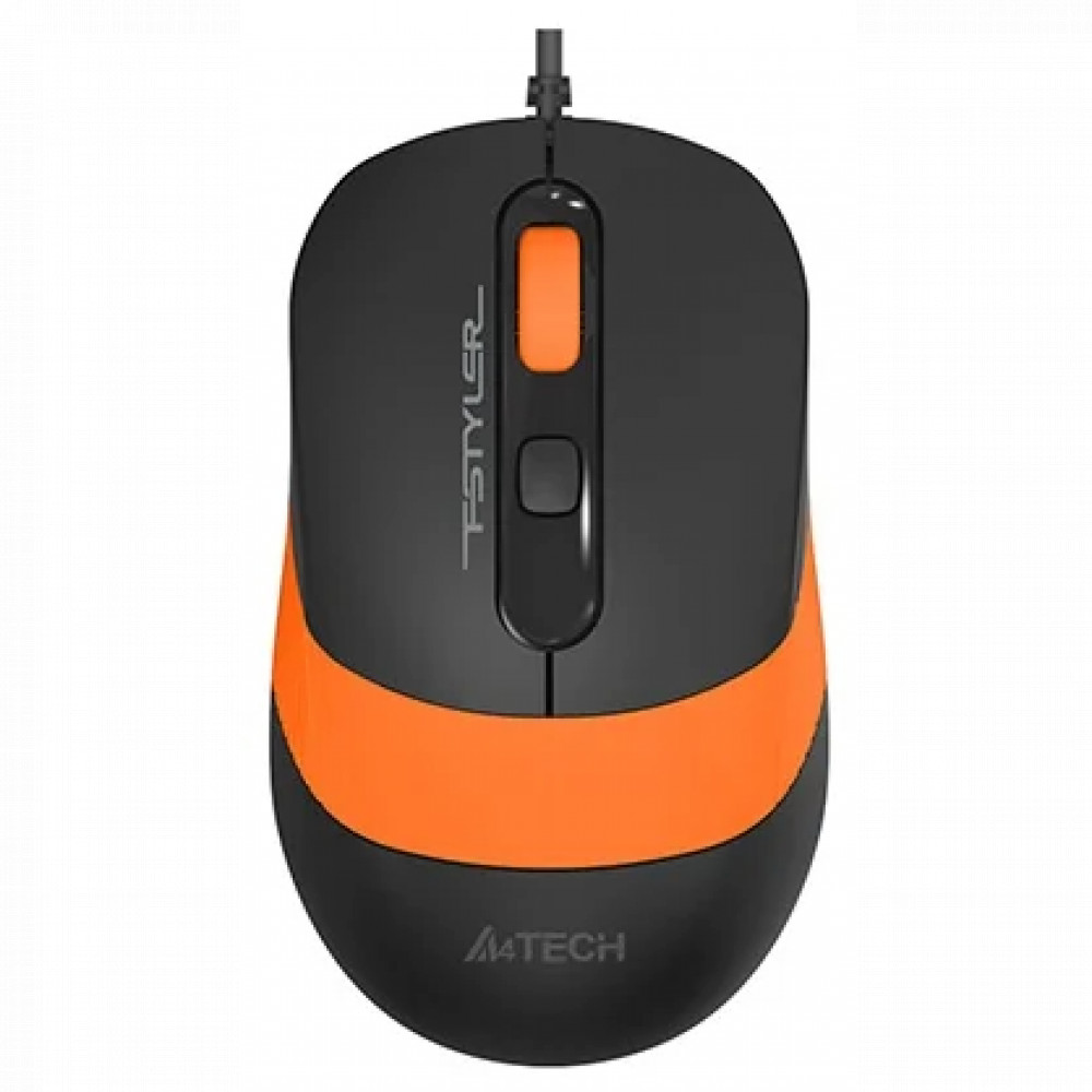 Мышь A4Tech FM10/ORANGE Бюджетные, Проводная — фото товара