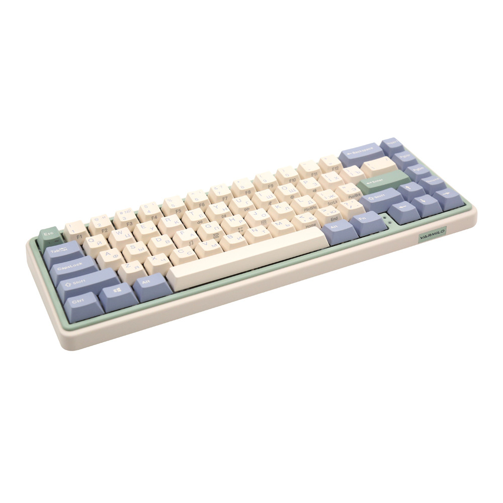 Клавиатура Varmilo Eucalyptus, VXT67 A42A046D3A5A06A039 Беспроводная, USB - миниатюра 2