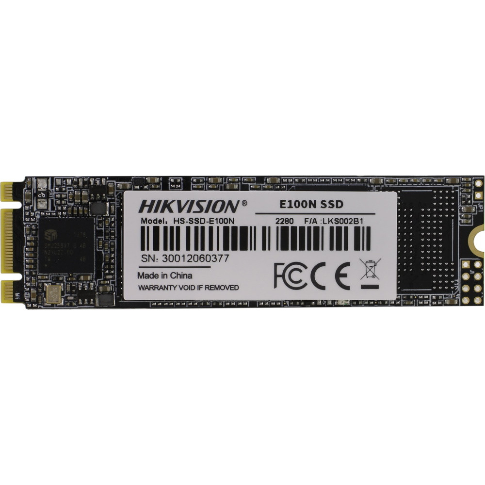 Жесткий диск Hikvision E100N HS-SSD-E100N/256G SSD (твердотельные), 256 ГБ, M.2, SATA — фото товара