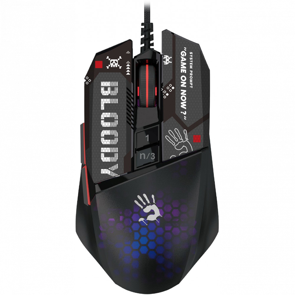 Мышь A4Tech W60 MAX MINI Игровые, Проводная - миниатюра 2