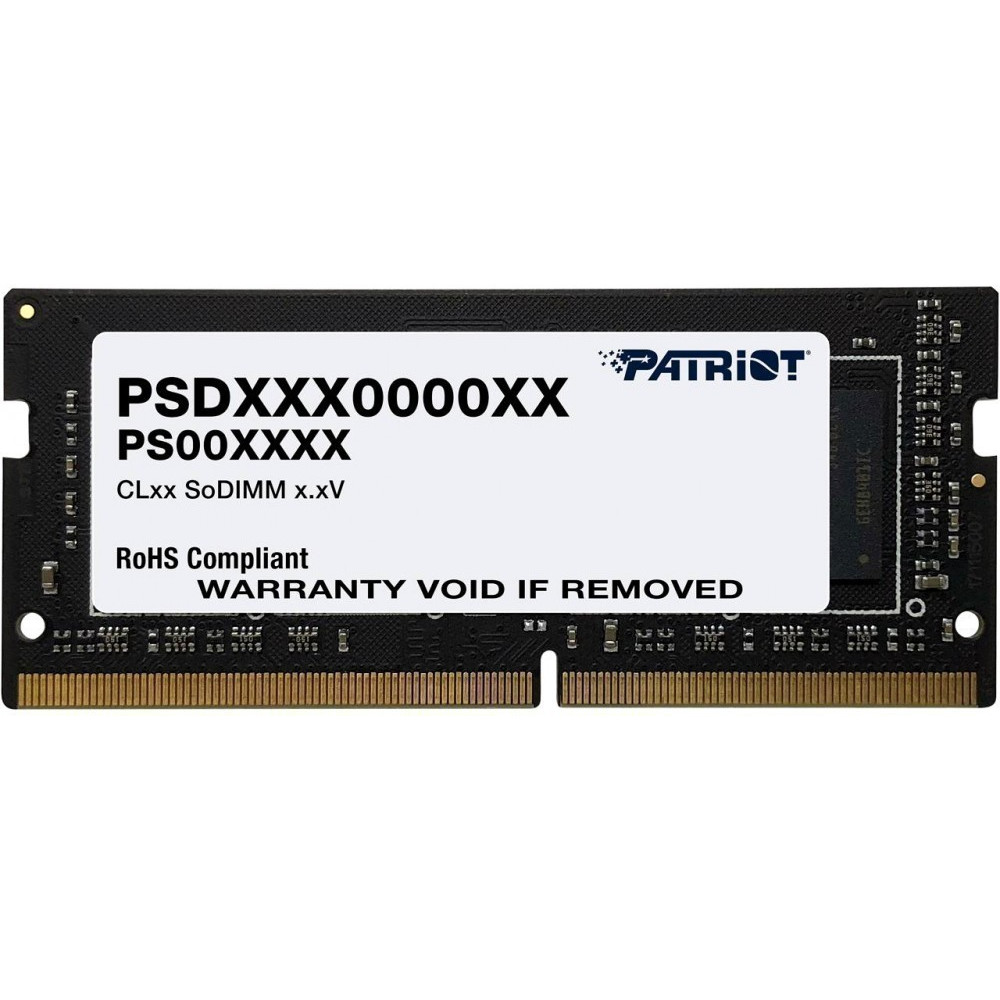 ОЗУ Patriot Signature PSD432G26662S SO-DIMM, DDR4, 32 Гб, 2666 МГц - миниатюра 2