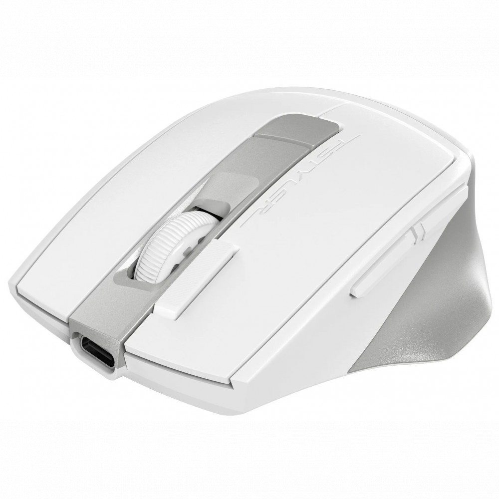 Мышь A4Tech Fstyler FG45CS Air2 Silver White FB45CSAir 2 Silver White Бюджетные, Беспроводная - миниатюра 2