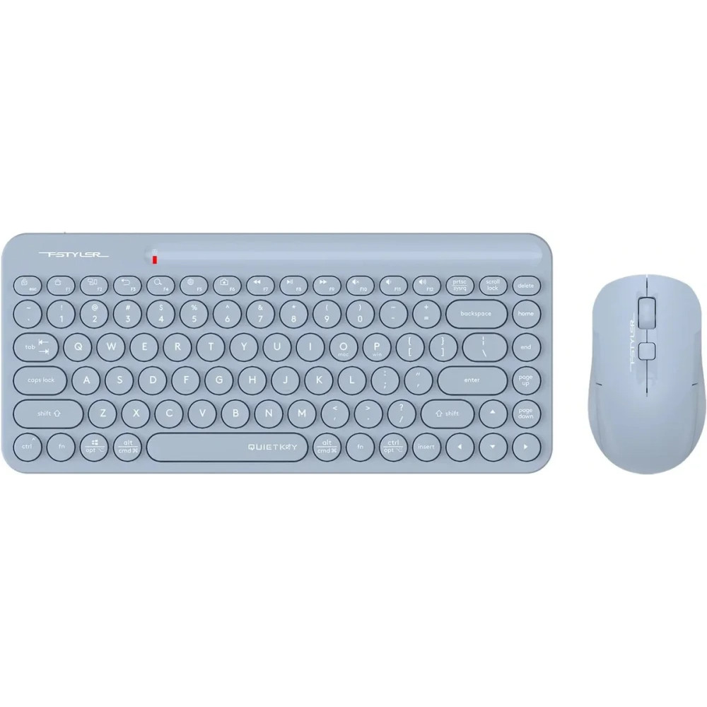 Клавиатура + мышь A4Tech Fstyler FG3200 Air 2 Blue FG3200 AIR2 BLUE — фото товара