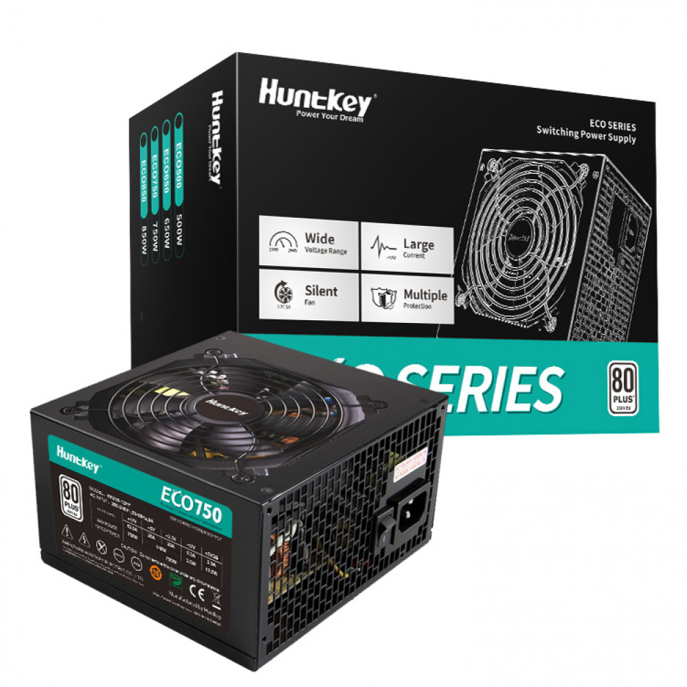 Блок питания Huntkey ECO750 750 Вт - миниатюра 3