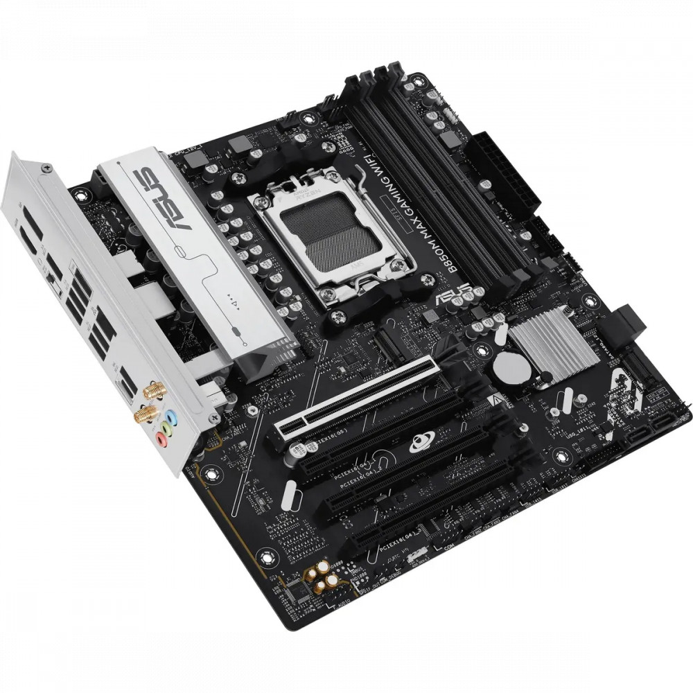 Материнская плата Asus B850M MAX GAMING WIFI 90MB1LL0-M0EAY0 Micro-ATX, AMD AM5 - миниатюра 4