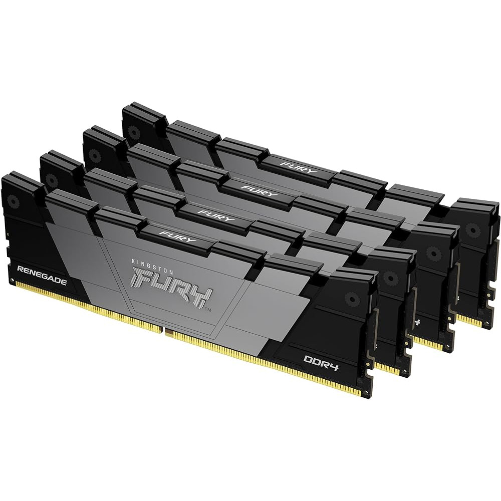ОЗУ Kingston FURY Renegade Black KF432C16RB2K4/32 DIMM, DDR4, 32 Гб (4 х 8 Гб), 2666 МГц — фото товара