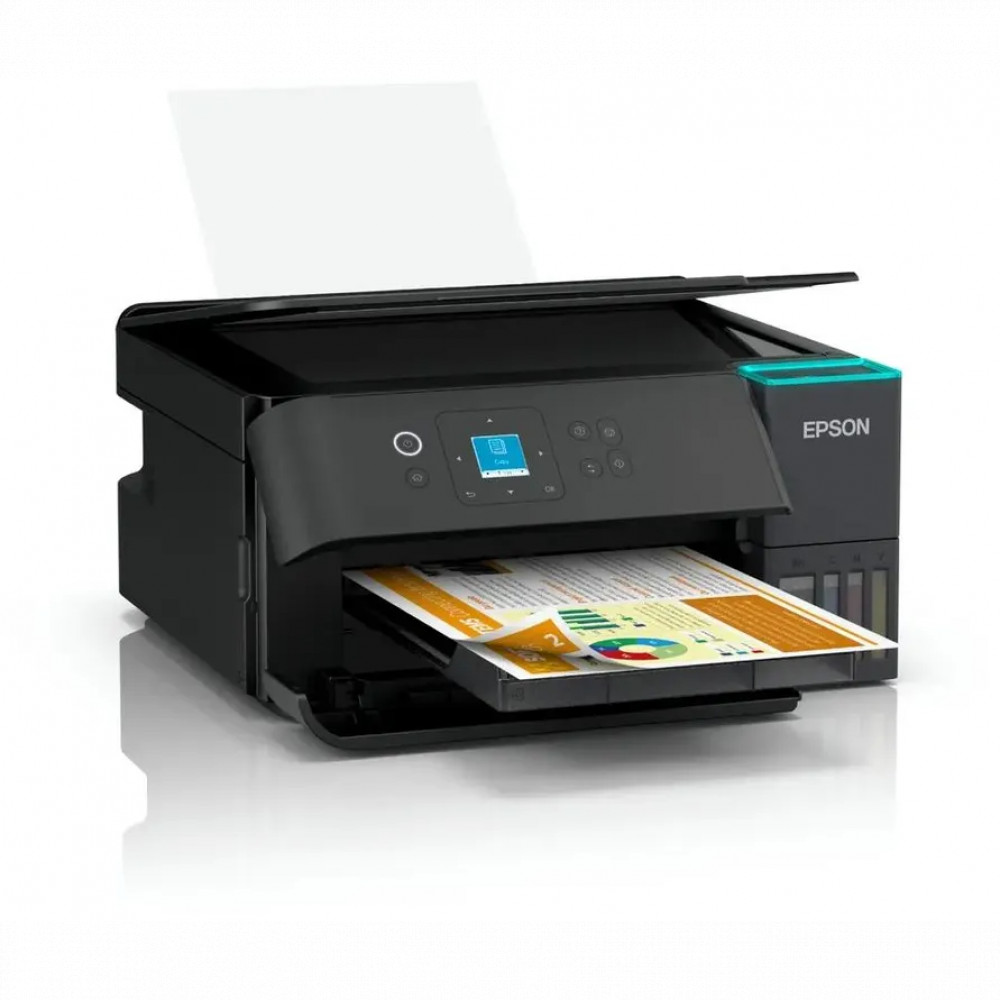 МФУ Epson EcoTank L4360 цветная печать C11CL41412 А4, Струйный, Цветная - миниатюра 4