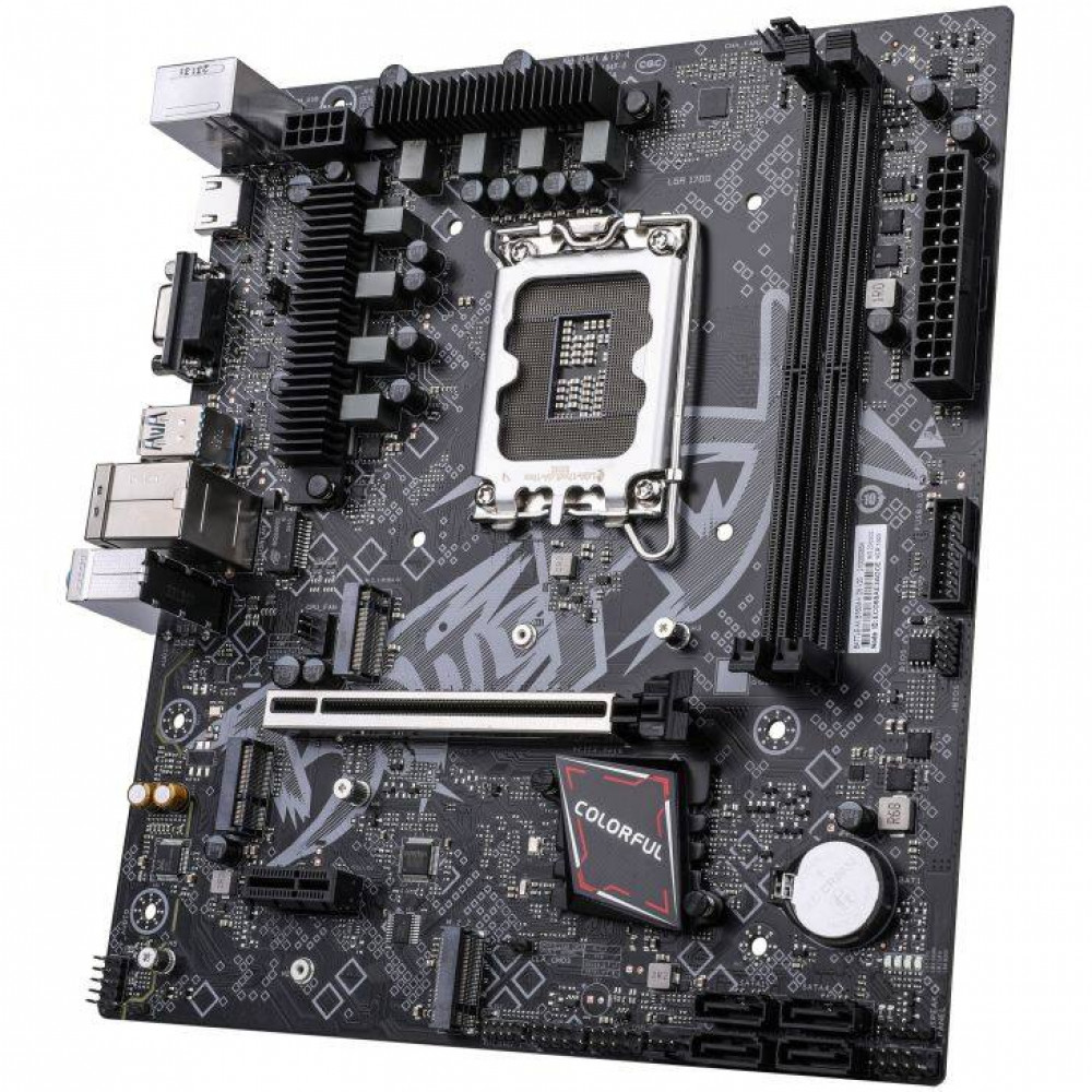 Материнская плата Colorful BATTLE-AX B760M-K D5 V20 Micro-ATX, LGA 1700 - миниатюра 3