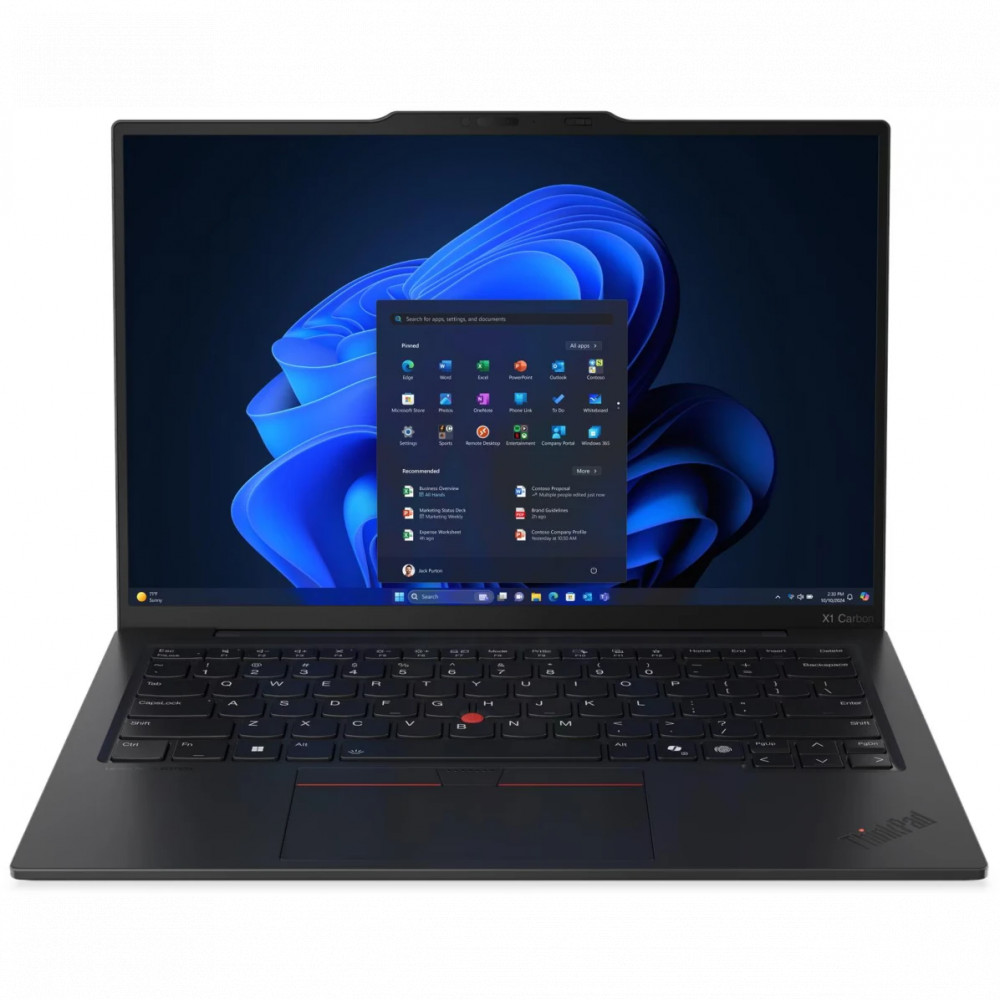 Ноутбук Lenovo ThinkPad X1 Carbon Gen 13 Aura Edition 21NX00F9US 14 ", WUXGA 1920x1200 (16:10), Intel, Core Ultra 7, 32 Гб, 512 ГБ, Intel Graphics, Windows 11 Pro - миниатюра 2