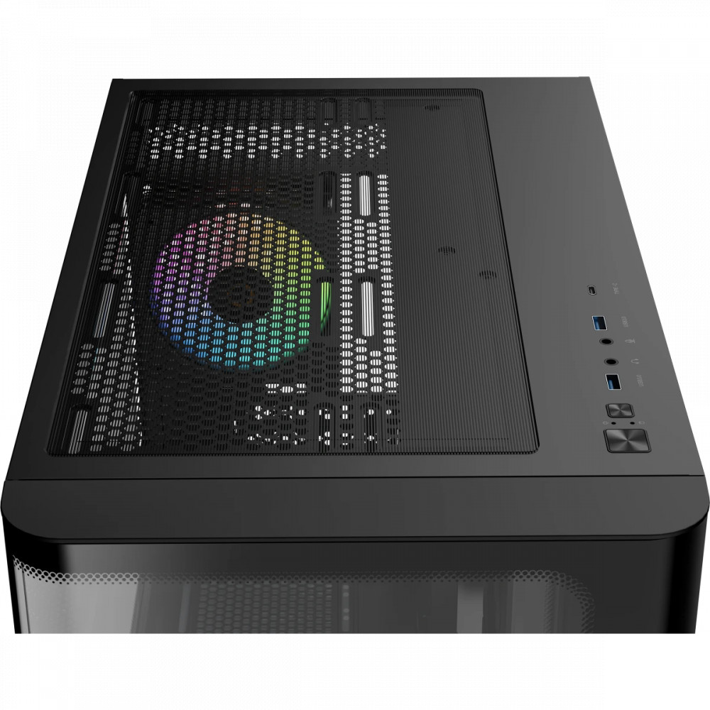 Корпус Ocypus Iota C70 Curve BK ARGB Iota C70 BK Curve ARGB Digital Mid-Tower - миниатюра 4