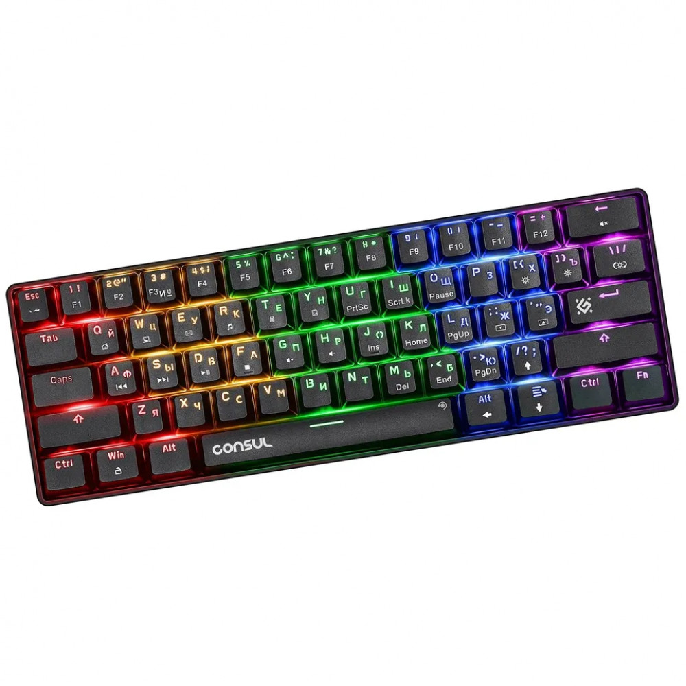 Клавиатура Defender Consul GK-220 45220 Проводная, USB - миниатюра 2