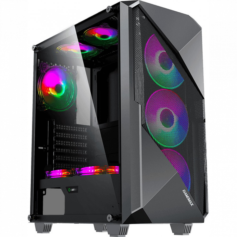Корпус GameMax Revolt Black Mid-Tower — фото товара