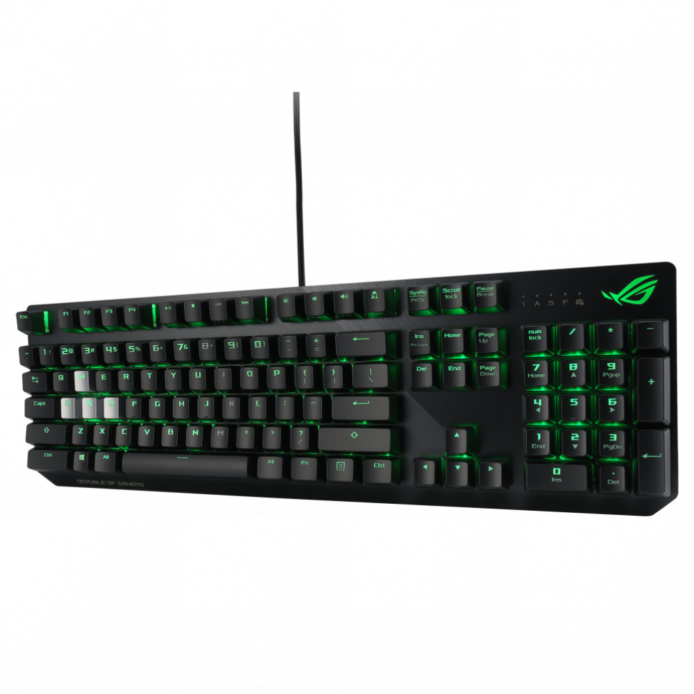 Клавиатура Asus XA02 ROG STRIX SCOPE 90MP0186-B0RA00 Проводная, USB - миниатюра 3