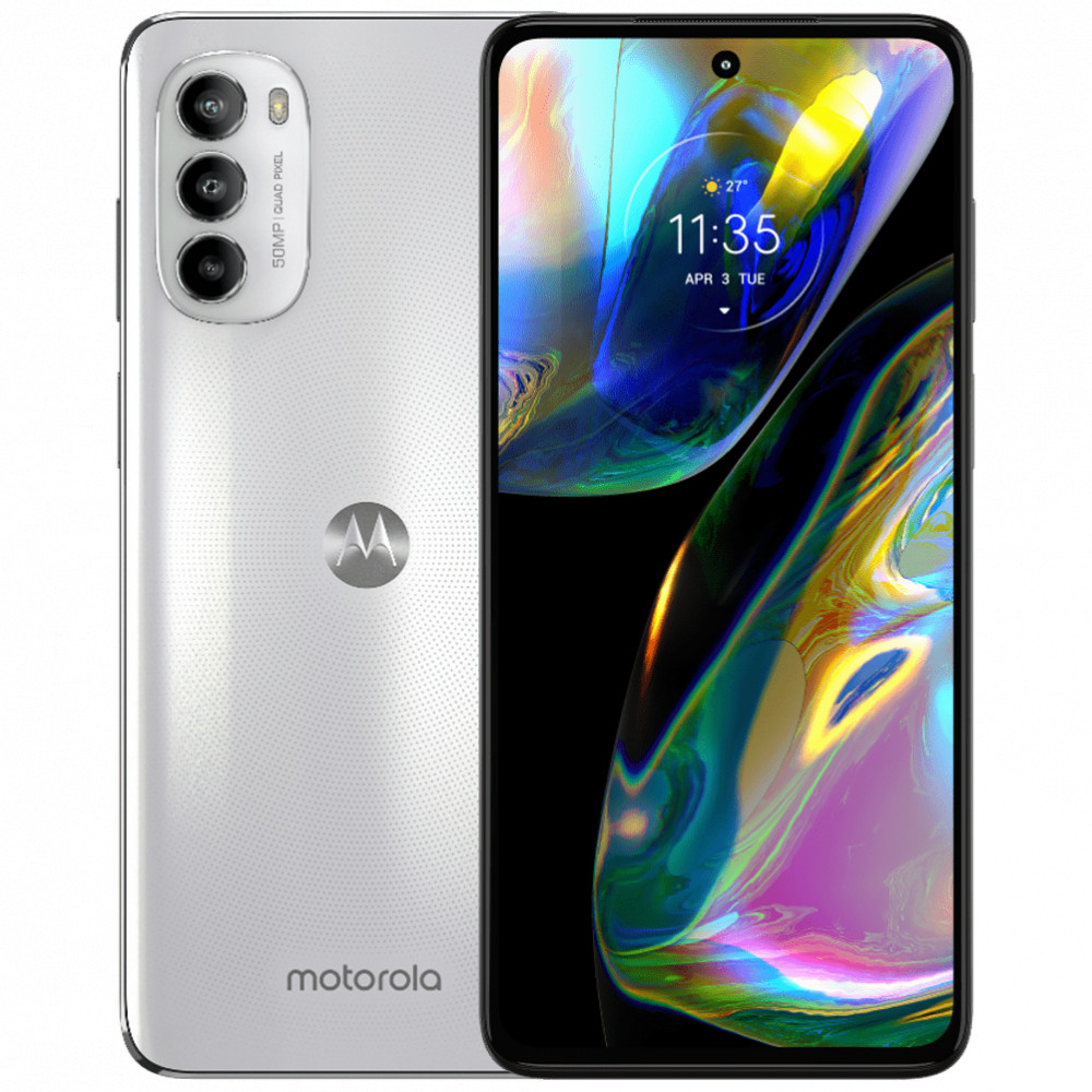 Смартфон Motorola moto g82 5G PAUA0050TN/128GB/WHITE LILY 128 Гб, 6 Гб — фото товара