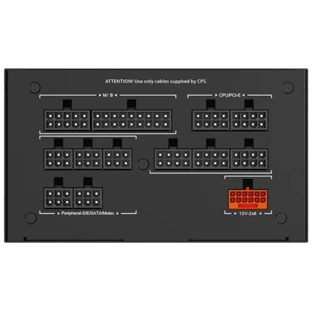 Блок питания PCcooler YS1200 P5-YS1200-G1FFBK1-EU 1200 Вт - миниатюра 4