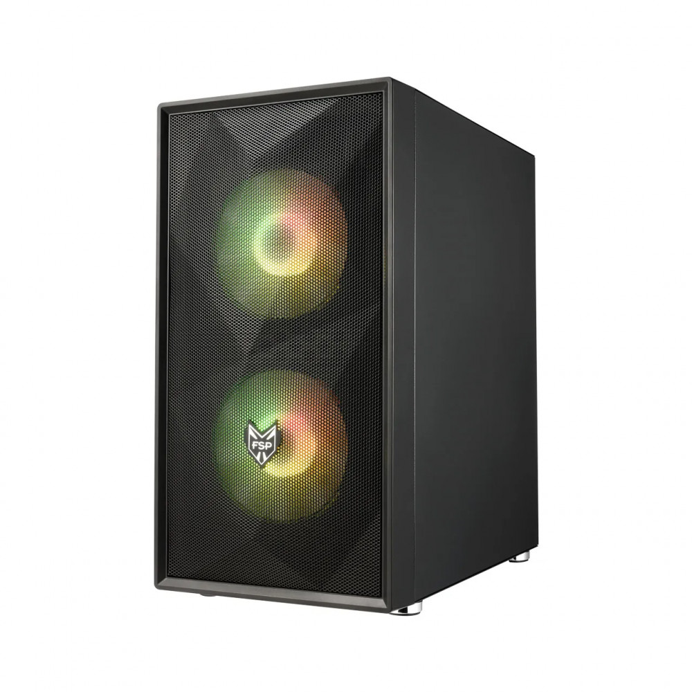 Корпус FSP CST130A Black Mini-Tower - миниатюра 2