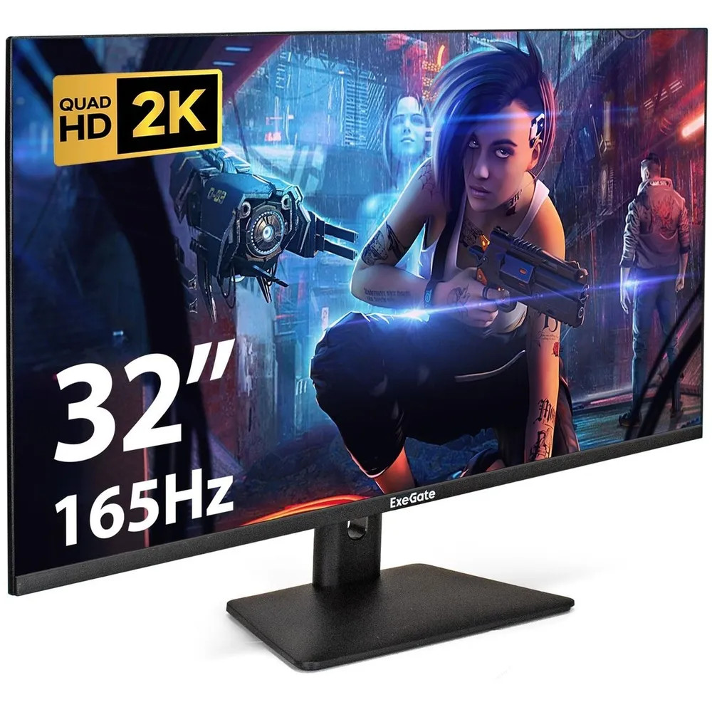 Монитор ExeGate EX297299RUS 32 ", IPS, Quad HD 2560x1440 (16:9), 165 Гц - миниатюра 2