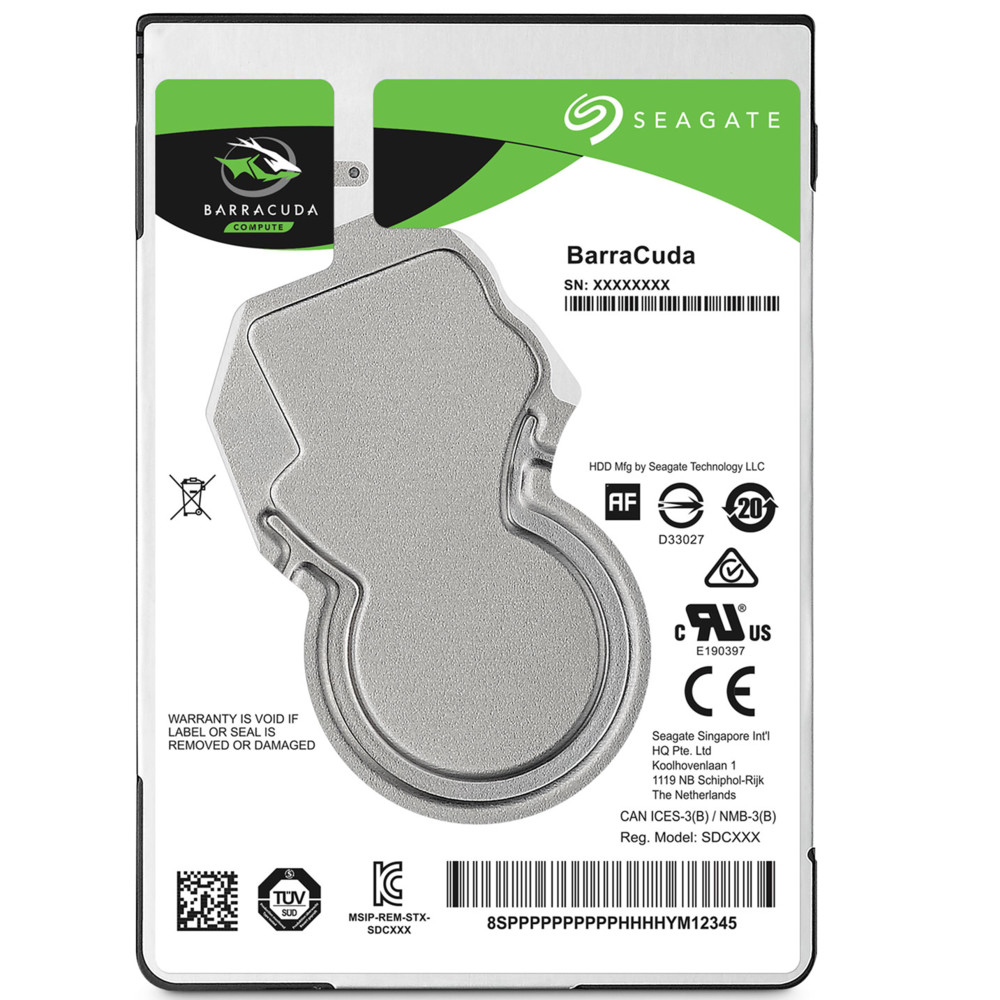 Жесткий диск Seagate Momentus Thin 500GB SATA 2.5" 5400RPM 128Mb ST500LM030 HDD (классические), 500 ГБ, 2.5 дюйма, SATA — фото товара