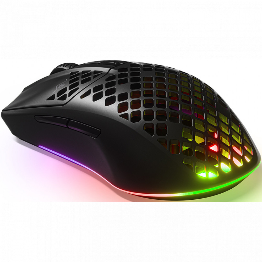 Мышь SteelSeries Aerox 3 Wireless (2022) Onyx 62612 Игровые, Беспроводная - миниатюра 2