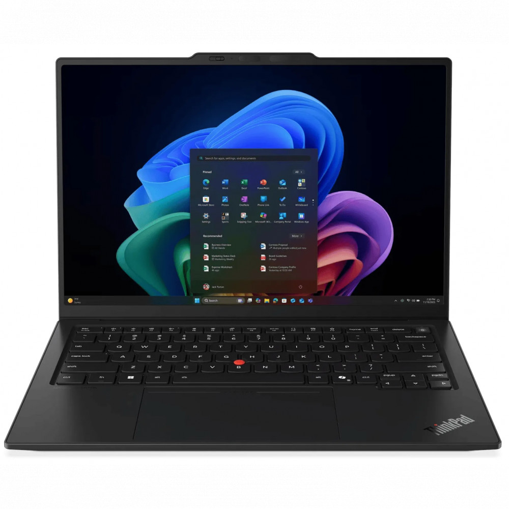 Ноутбук Lenovo ThinkPad X1 Carbon Gen 21V7009WFW 14 ", WQXGA+ 2880x1800 (16:10), Intel, Core Ultra 7, 32 Гб, 1 ТБ, Intel Graphics, Windows 11 Pro - миниатюра 2
