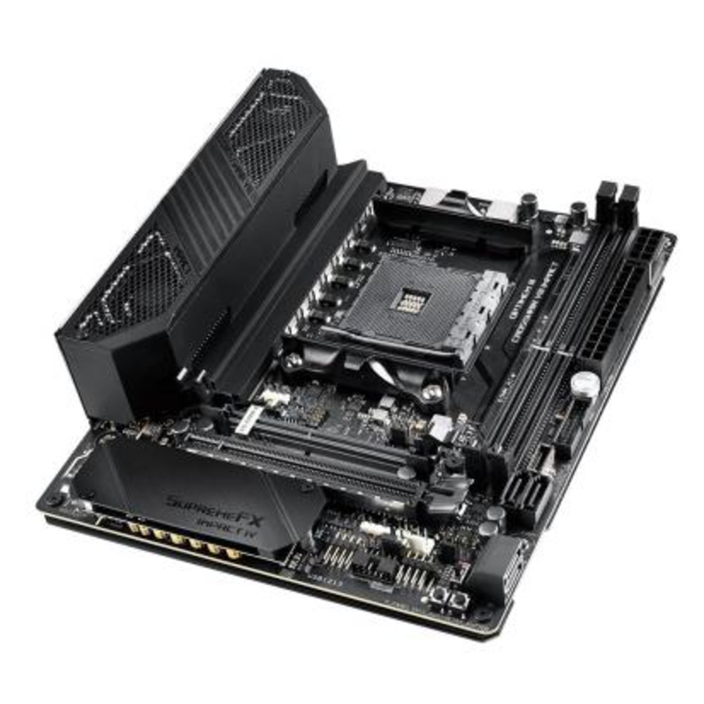 Материнская плата Asus ROG Crosshair VIII Impact 90MB11Q0-M0EAY0 Mini-DTX, AMD AM4 - миниатюра 2