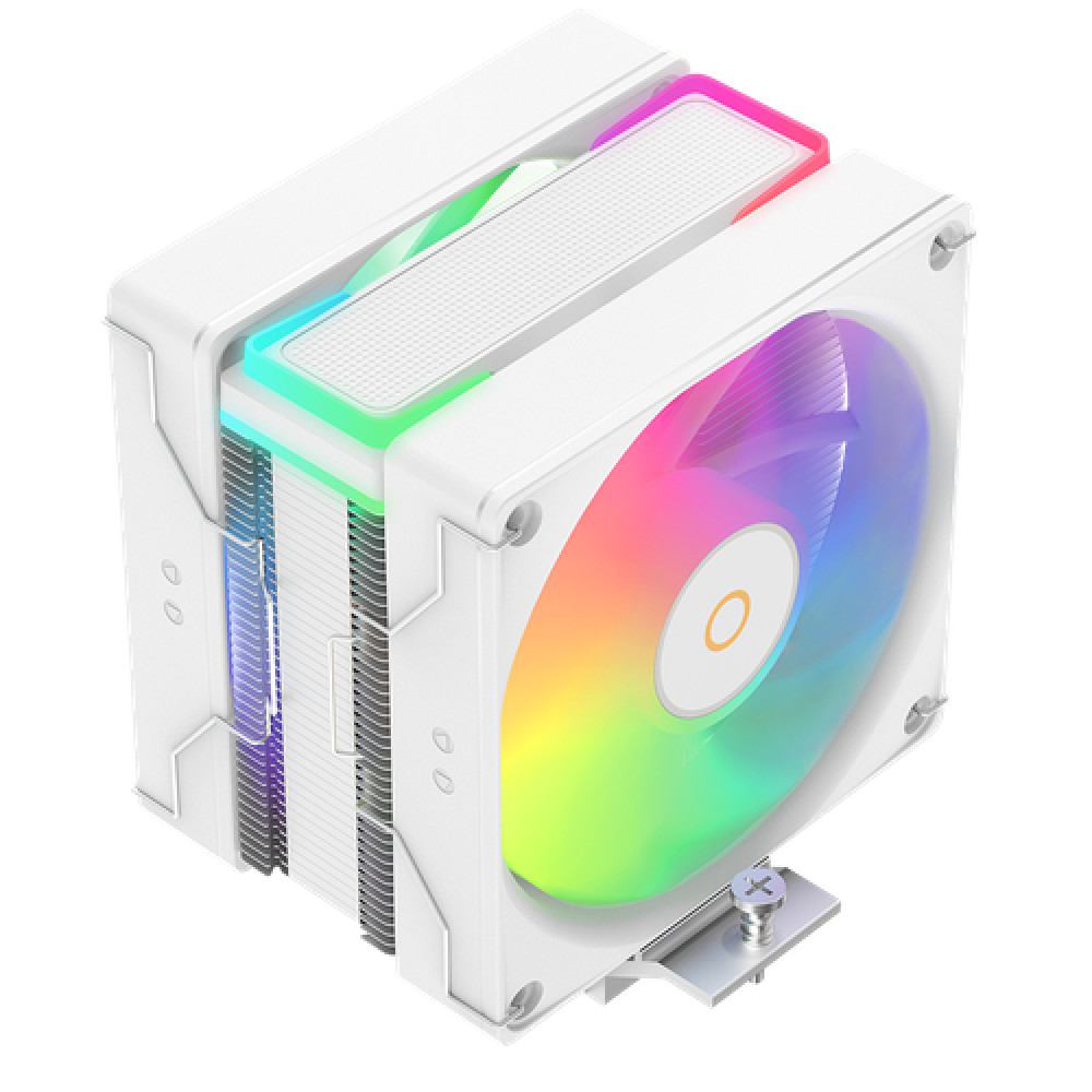 Система охлаждения Ocypus Delta A40 SE Dual Fan ARGB Delta-A40-WH2AAWN00S-GL Для процессора — фото товара