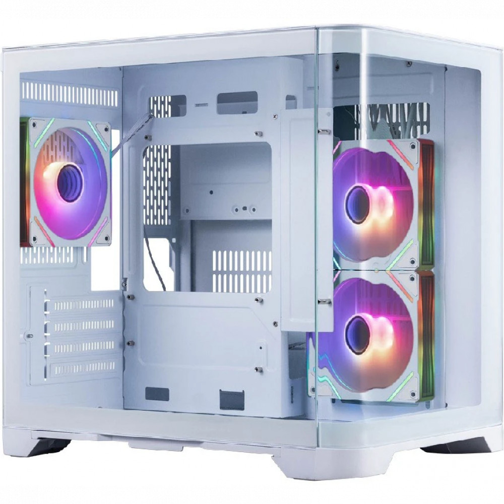 Корпус 1STPLAYER UView UV5 ARGB White UV5-WH-2FC7R-W-1FC7-W Mid-Tower — фото товара