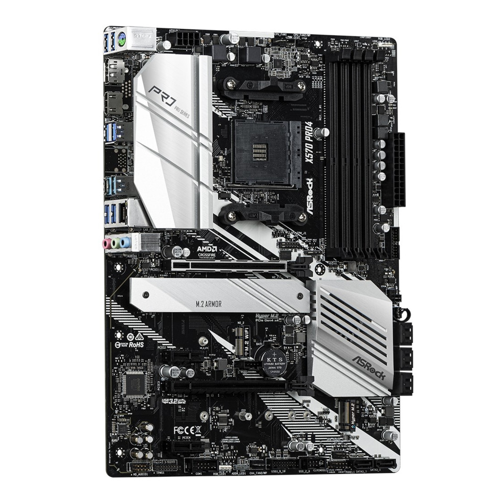 Материнская плата ASRock X570 PRO4 ATX, AMD AM4 — фото товара