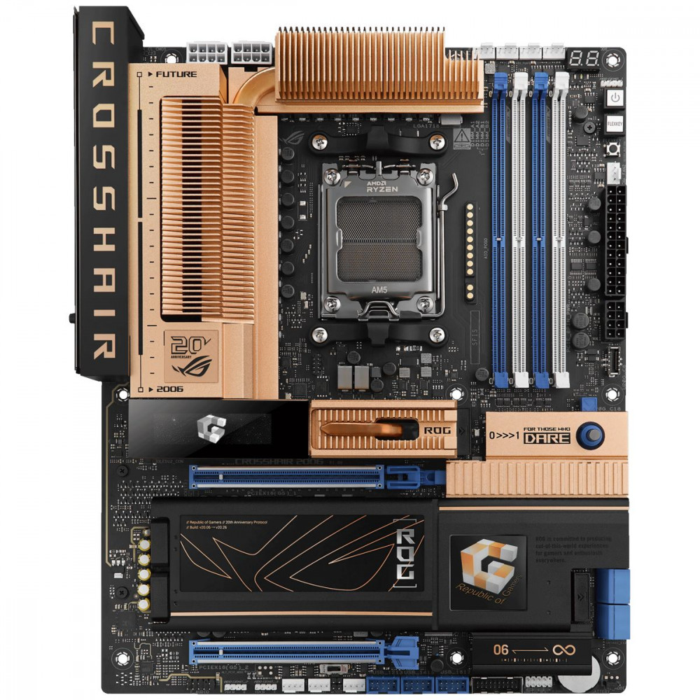 Материнская плата Asus ROG CROSSHAIR 2006 X870E 90MB1PP0-M0EAY0 ATX, AMD AM5 — фото товара