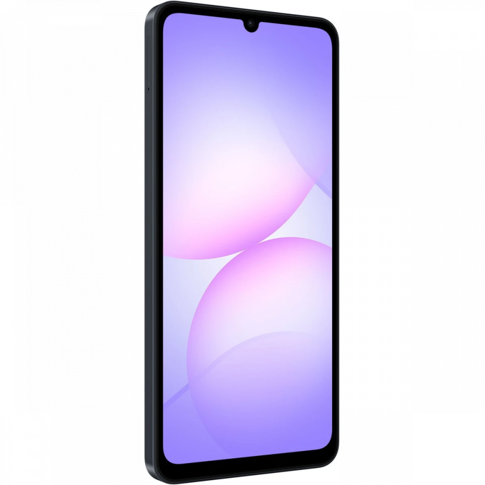 Смартфон Samsung Galaxy A07 4G 4/64Gb Black SM-A075FZKDMEA 64 Гб, 4 Гб - миниатюра 2