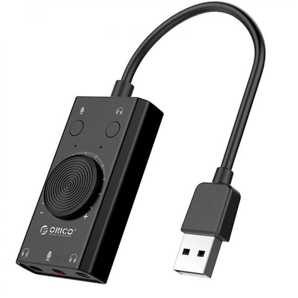 Звуковые карты ORICO SC2-BK-EP — фото товара