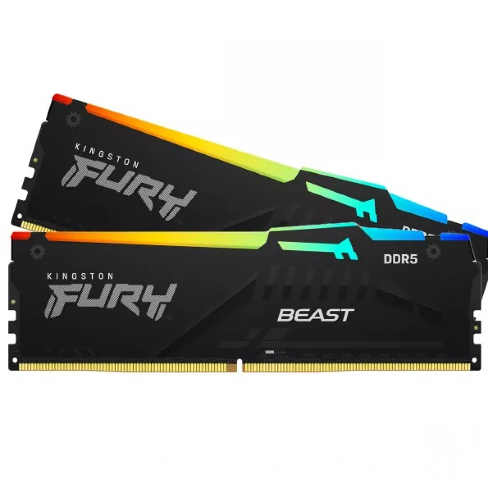 ОЗУ Kingston 2x8GB KF552C40BBAK2-16 DIMM, DDR5, 16 Гб (2 х 8 Гб), 5200 МГц - миниатюра 2